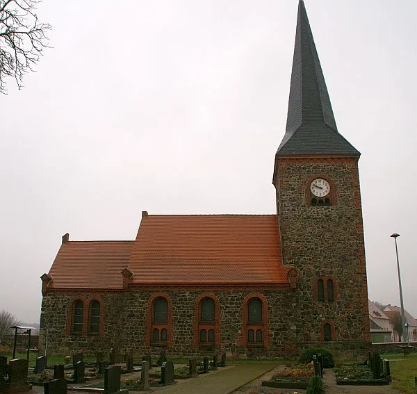Dorfkirche in Mühlstedt, Bild 2.